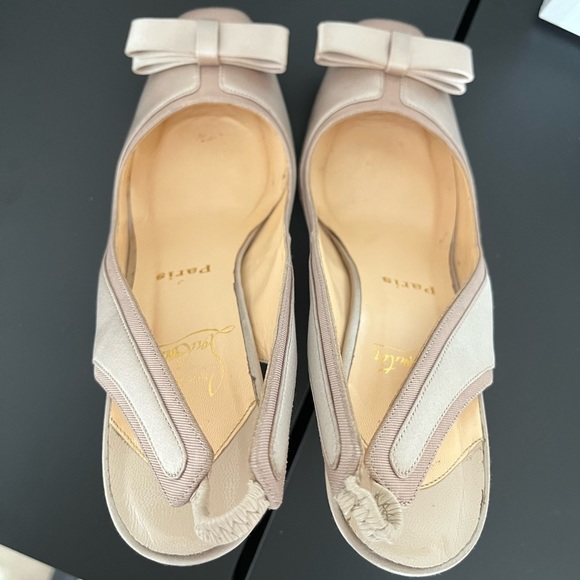 Louboutin Cassia Bow Slingbacks - Picture 4 of 11